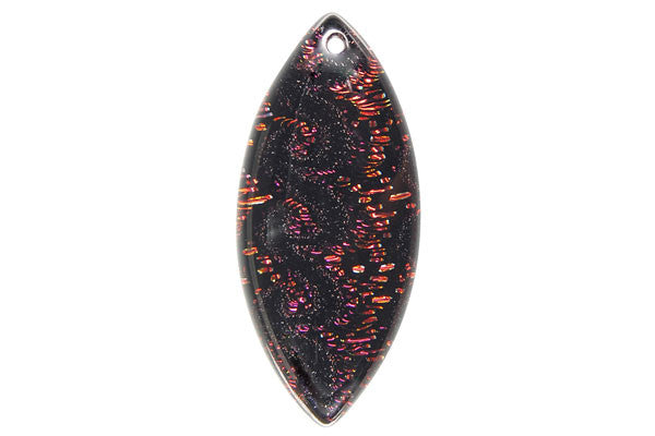 Dichroic Glass Pendants: Flat Oval, Briolette & Coin & More - 120 Styles