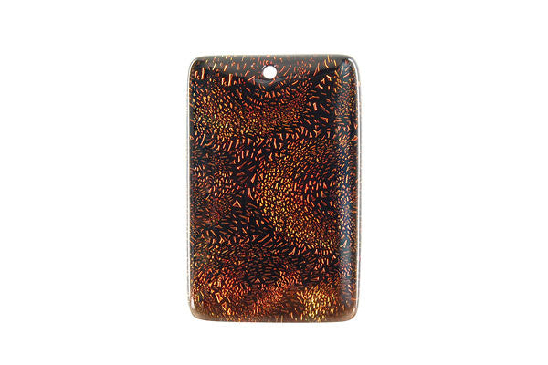 Pendant Dichroic Glass Rectangle (VR-07)