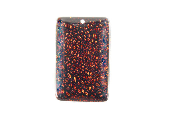 Pendant Dichroic Glass Rectangle (VR-18)