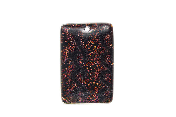 Pendant Dichroic Glass Rectangle (VR-21)