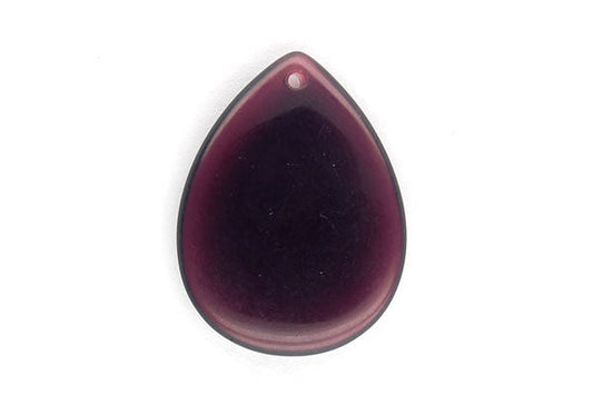 Pendant Amethyst Quartz Flat Briolette