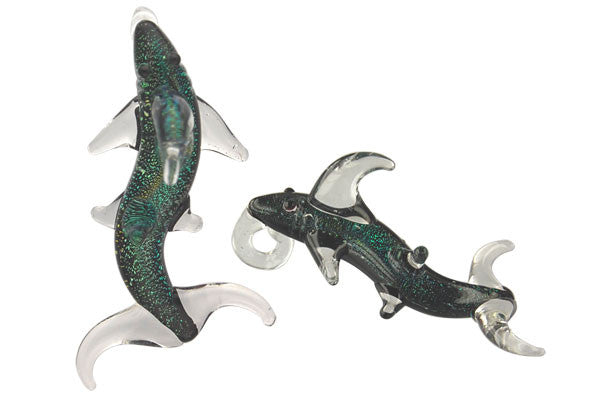 Dichroic Glass Pendants: Flat Oval, Briolette & Coin & More - 120 Styles