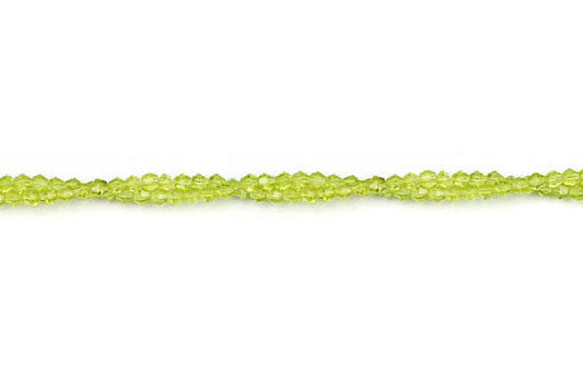 Chinese Crystal (Peridot) Bicone