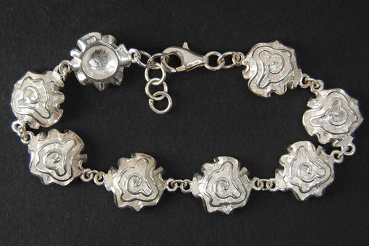 Sterling Silver Bracelet (FBL0015), 7"