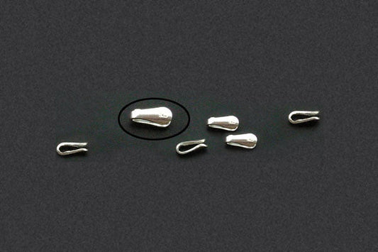Sterling Silver Flat Endcap, 3.0mm