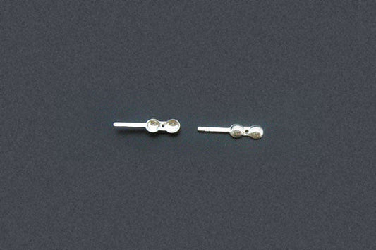 Sterling Silver Simple Bead Tip, 2.5x7.0mm