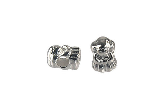Metal Alloy Beads Girl 10x13mm