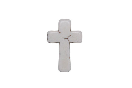 Howlite Cross Style 2