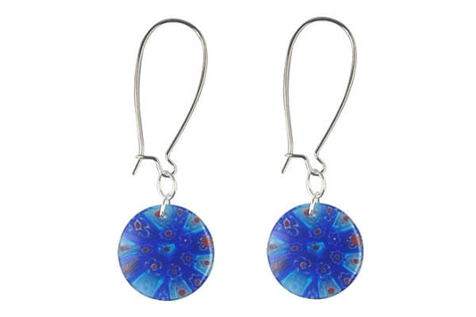 Millefiori Glass Earrings