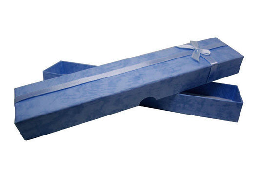 Paper Gift Box, Rectangle with Bowtie, Lavender, 40x200mm