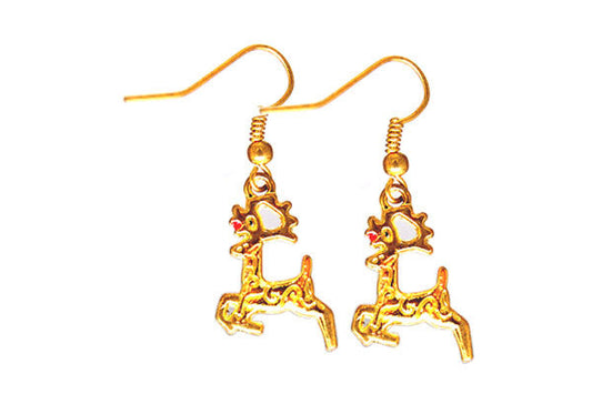 Gold Plated Christmas Fawn