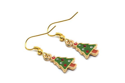 Gold-Plated Christmas Tree (Green)