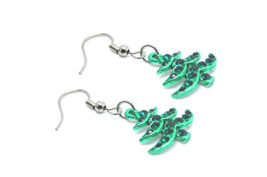 Silver-Plated Christmas Tree (Green)