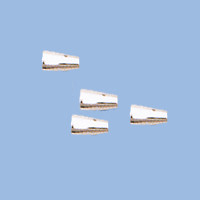 Sterling Silver Cone Bead, 3.5x6.5mm
