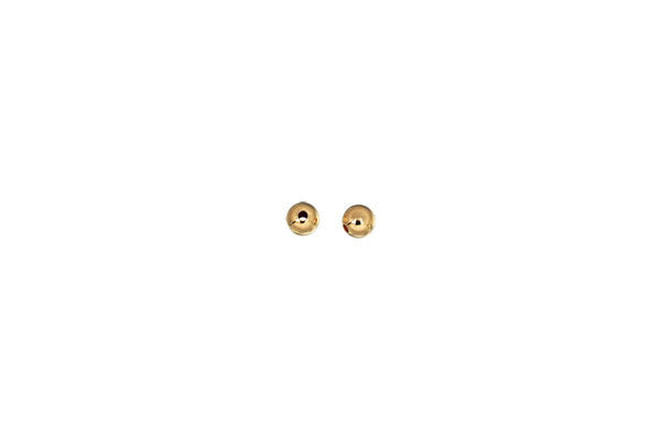 14K Gold Round Bead, 3.0mm