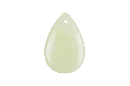 Pendant New Jade Flat Briolette