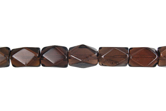 Smoky Quartz Faceted Nugget (Dark)