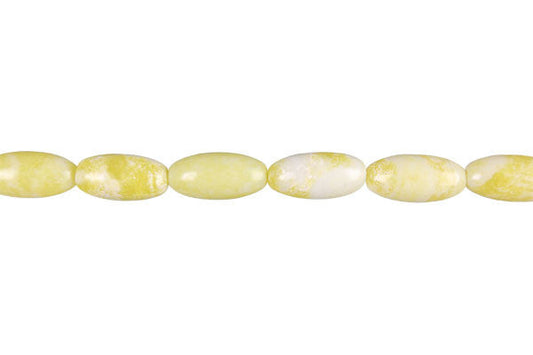Lemon Jade Rice Beads