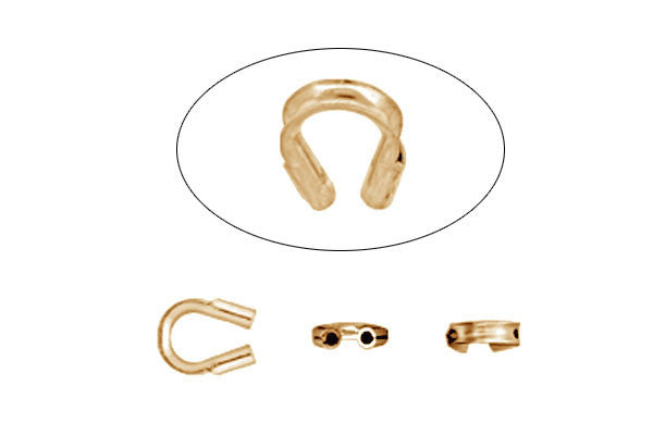 Gold Filled Wire Guard, 17-Gauge .043" Hole