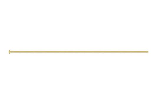 Gold-Filled 22-Gauge Head Pin , 2.0"