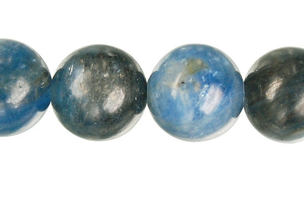 Kyanite Round Beads, 16-Inch Strand, Jewelry Making Supplies