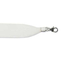 Organza Ribbon Necklace, White