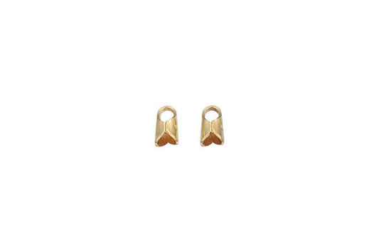 Gold-Filled Round Endcap, 2.5mm