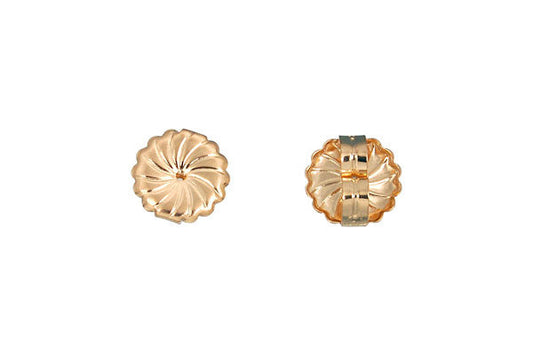 Gold-Filled Butterfly Earring Back, 9.5mm