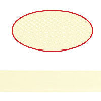 Organza Ribbon, Cream, 0.375"