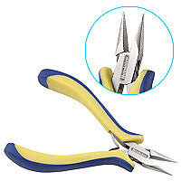 Designer Ergonomic Chain Nose Pliers, 4.25"