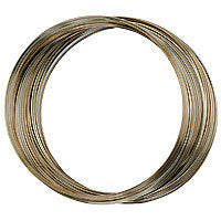 Memory Wire, 22-Gauge, Gold-Plated, Necklace