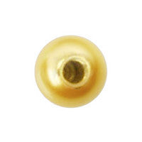 Memory Wire Round End Cap, Gold-Plated, 5.0mm, Jewelry Making Supplies