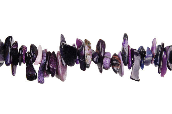 Sugilite Beads - Nugget - 5x12mm - 16-inch - unbranded beads for jewelry making