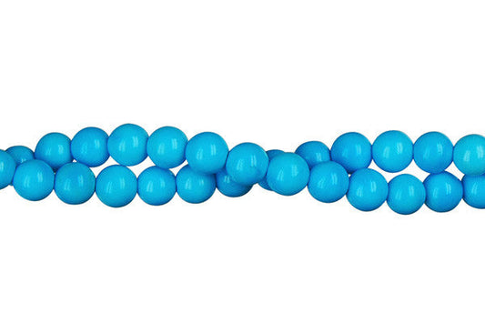 Howlite Round Beads, 16-Inch Strand, Beads for Jewelry Making