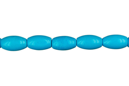 Howlite Rice Beads, 16-Inch Strand, Beads for Jewelry Making