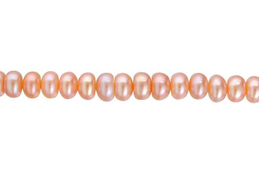 Pink Rondelle Beads, 15-Inch Strand, Jewelry Making Supplies