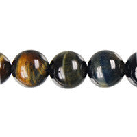 Tiger Eye Round Beads, 16-Inch Strand, Jewelry Making Supplies