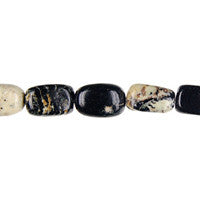 Fireworks Jasper Beads - Smooth Nugget - 8x12mm - 16-inch - unbranded beads for jewelry making