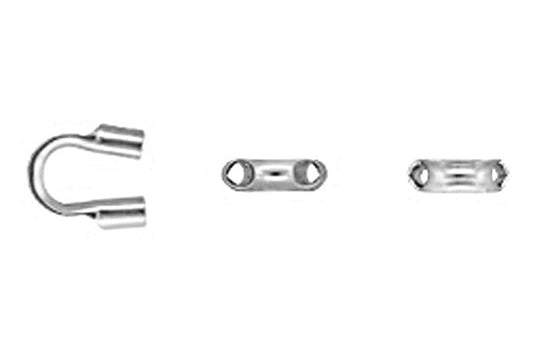 Sterling Silver Wire Guard, 20-Gauge .031" Hole