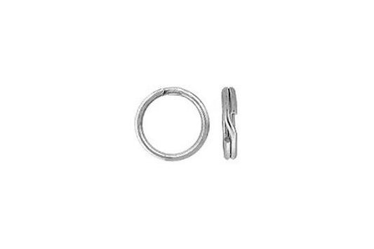 Sterling Silver Split Ring, 4.0mm