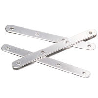 Sterling Silver 4-Strand Divider Bar for 8.0mm Bead, 2.5x28.0mm