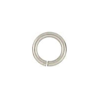 Sterling Silver 6.0mm Jump Ring, 18-Gauge