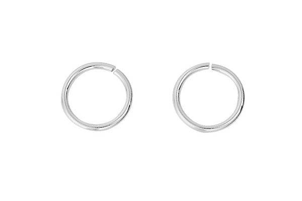 Sterling Silver 6.0mm Jump Ring, 22-Gauge