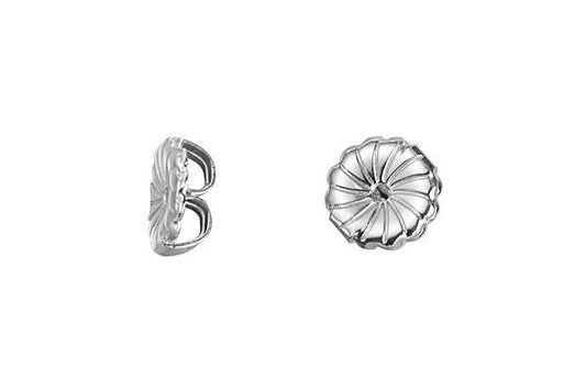 Sterling Silver Butterfly Earring Back, 7.0mm