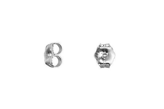 Sterling Silver Butterfly Earring Back, 4.5mm