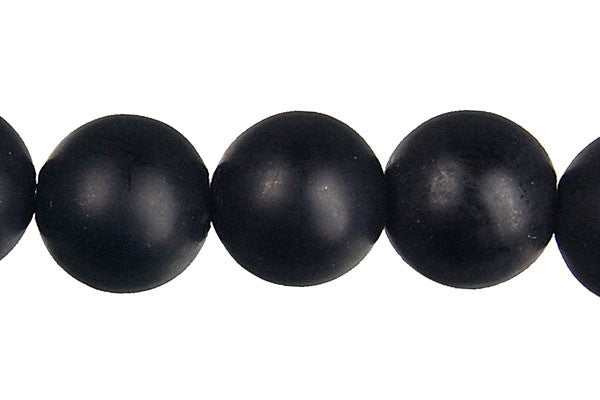 Matte Onyx Round Beads, 16-Inch Strand, Beads for Jewelry Making