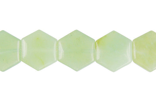 New Jade Octagon Beads, 16-Inch Strand, Beads for Jewelry Making