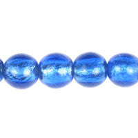 Murano Round Beads, 16-Inch Strand, Beads for Jewelry Making