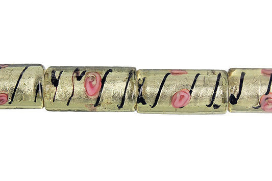 Art Foil Glass Tube (Topaz)