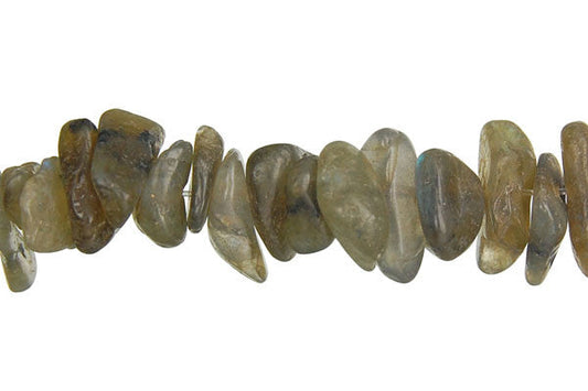 Labradorite Smooth Irregular Nugget Beads, 32-Inch Strand, Beads for Jewelry Making
